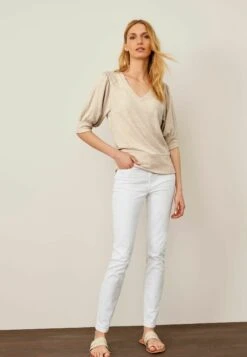 Next Cosy Lightweight Puff Sleeve Standard - Trui - Neutral -Next 0062f911bce14af7b02821b2f7307c9a