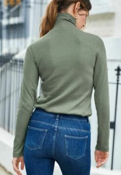 Next Long Sleeve Roll Neck Standard - Trui - Green -Next 016a9b8d26194538b487399ea2c32e50