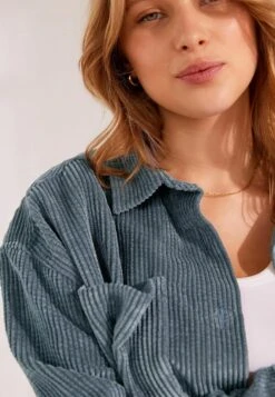 Next Lightweight Shacket Standard - Halflange Jas - Blue -Next 0189422cd0f44fe1901f0a692a1a8615