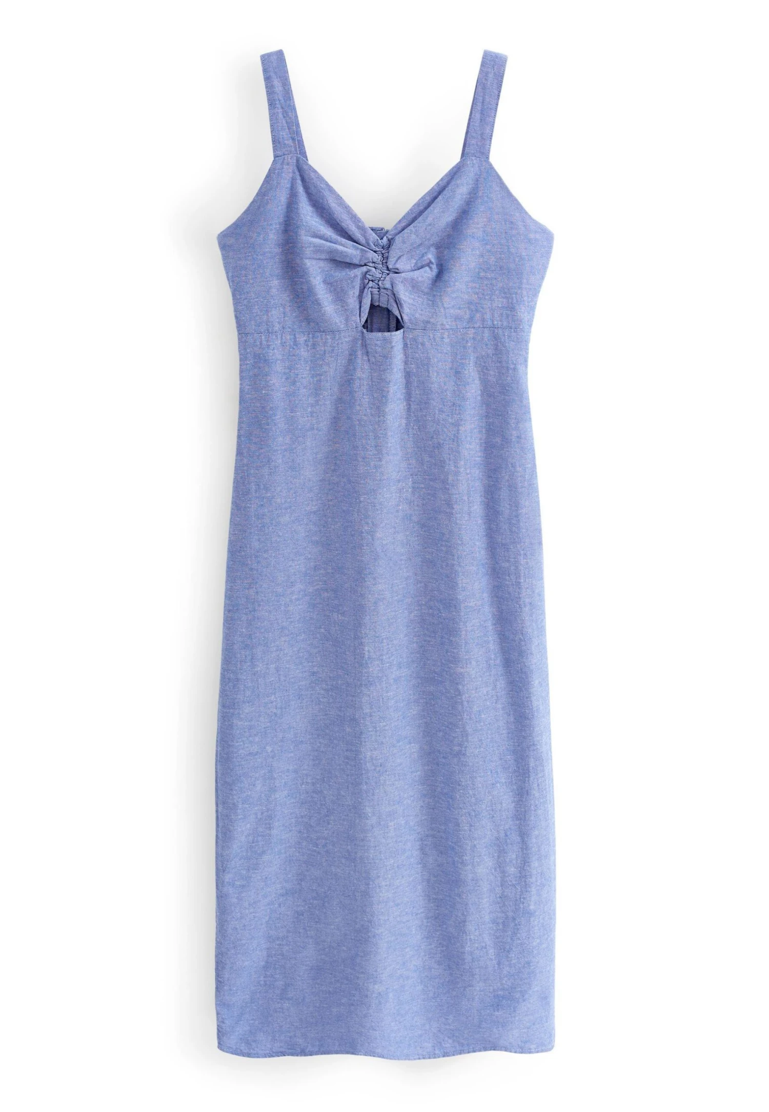 Next Midi Standard - Jurk - Blue Chambray 5 Next Midi Standard - Jurk - Blue Chambray - Afbeelding 3