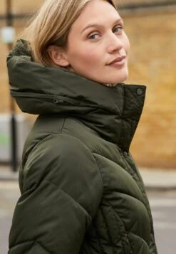 Next Shower Resistant Padded- Winterjas - Khaki Green -Next 050651035c364d90a2bdb42c15458f6f