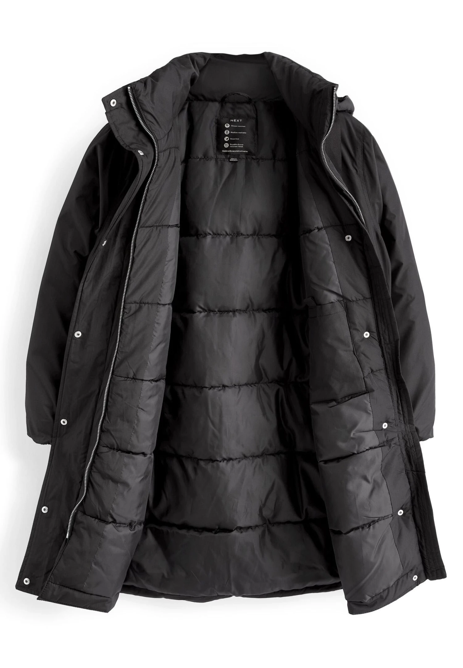 Next Winterjas - Black 8 Next Winterjas - Black - Afbeelding 6