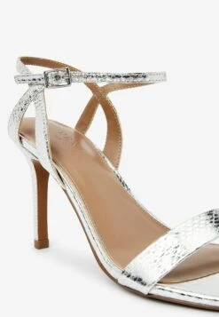 Next Forever Comfort Strappy Skinny- Sandalen Met Hoge Hak - Metallic -Next 07f79605838a45c5bf99b985ff5c66bb