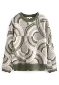 Next Fluffy Standard - Trui - Green -Next 08818ee3c8c04eb6b91fef6cbe97e4af