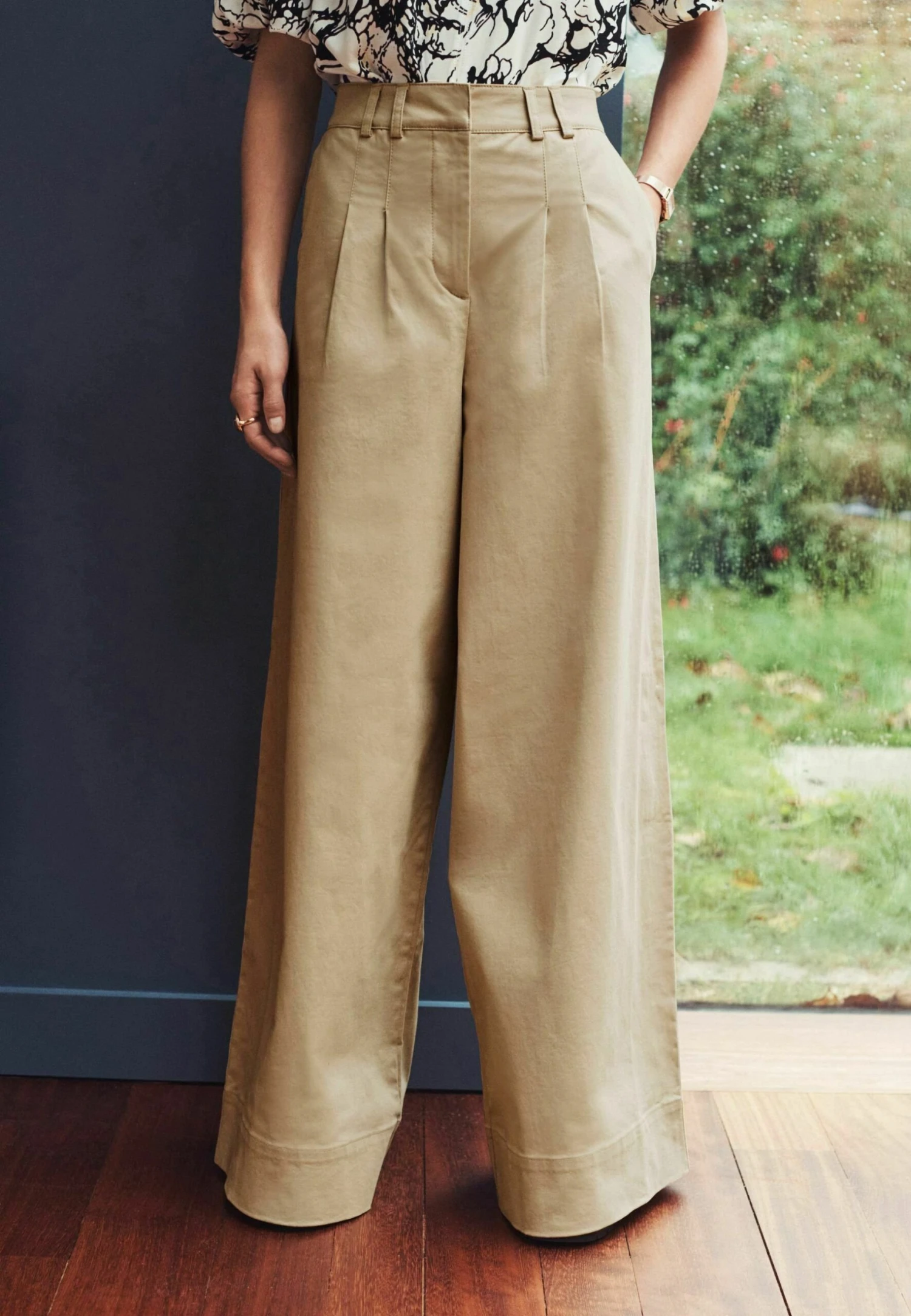 Next Wide LegStandard - Broek - Cream 3 Next Wide LegStandard - Broek - Cream