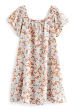 Next Blend Flutter Sleeve Mini Standard - Jurk - Blush Floral -Next 0dee7881182c407ba3274822f429ba0c