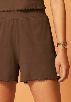 Next Lettuce Hem Standard - Shorts - Brown 10 Next Lettuce Hem Standard - Shorts - Brown -Next 0f2c8d3930d14a98b5e50621e3ffc5cc