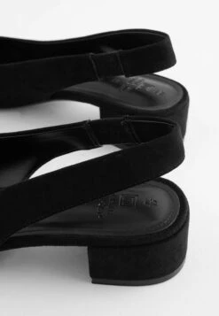 Next Forever Comfort- Slingback Ballerina´S - Black Suede -Next 140355ee9af24aed868104498c40b079