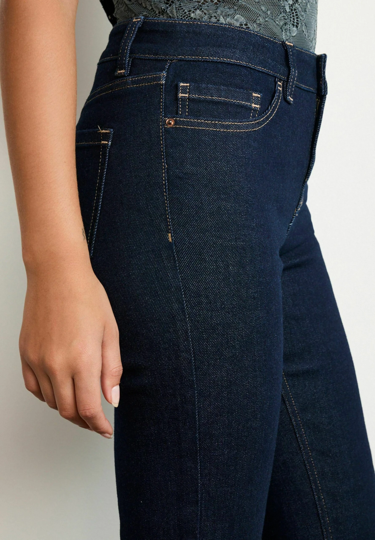 Next Petite - Straight Leg Jeans - Rinse Blue 3 Next Petite - Straight Leg Jeans - Rinse Blue