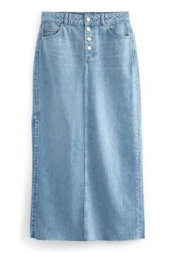 Next Button Front Side Split Standard - Maxirok - Mid Blue 12 Next Button Front Side Split Standard - Maxirok - Mid Blue -Next 19013c03c7bd47309c8ba612c860826d