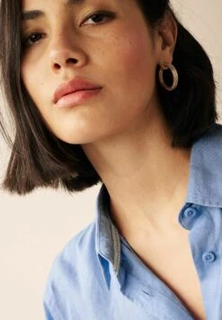 Next Long Sleeve Curved Standard - Overhemdblouse - Blue -Next 1b0eaac8befe42178f035190bb2862d8