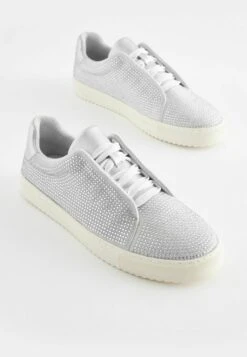 Next Forever Comfort® Bling ChunkyStandard - Sneakers Laag - Silver -Next 1ba9b5f750ce47ce898896759d2c7bfa