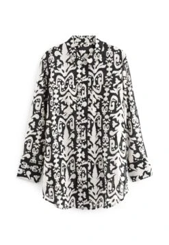 Next Standard - Strandaccessoire - Black And White Printed -Next 1c30a4123b75465d9c4766dc9c582df4