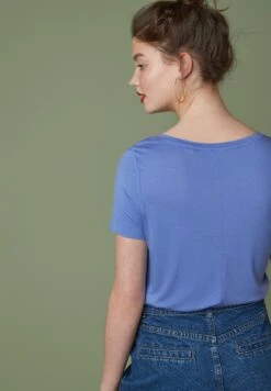 Next Slouch V Neck- T-Shirt Basic - Light Blue -Next 1c36b24a53f348588a1a6220b795c623