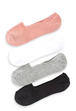 Next Cushion Sole Invisible 4 Pack - Enkelsokken - Mixed