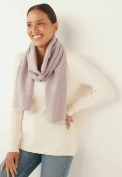 Next Foil Star Midweight Standard - Sjaal - Pink