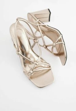 Next Forever Comfort Knotted Standard - Sandalen - Gold -Next 1e0e5fc8fd4c455f9b924deae170ccd7