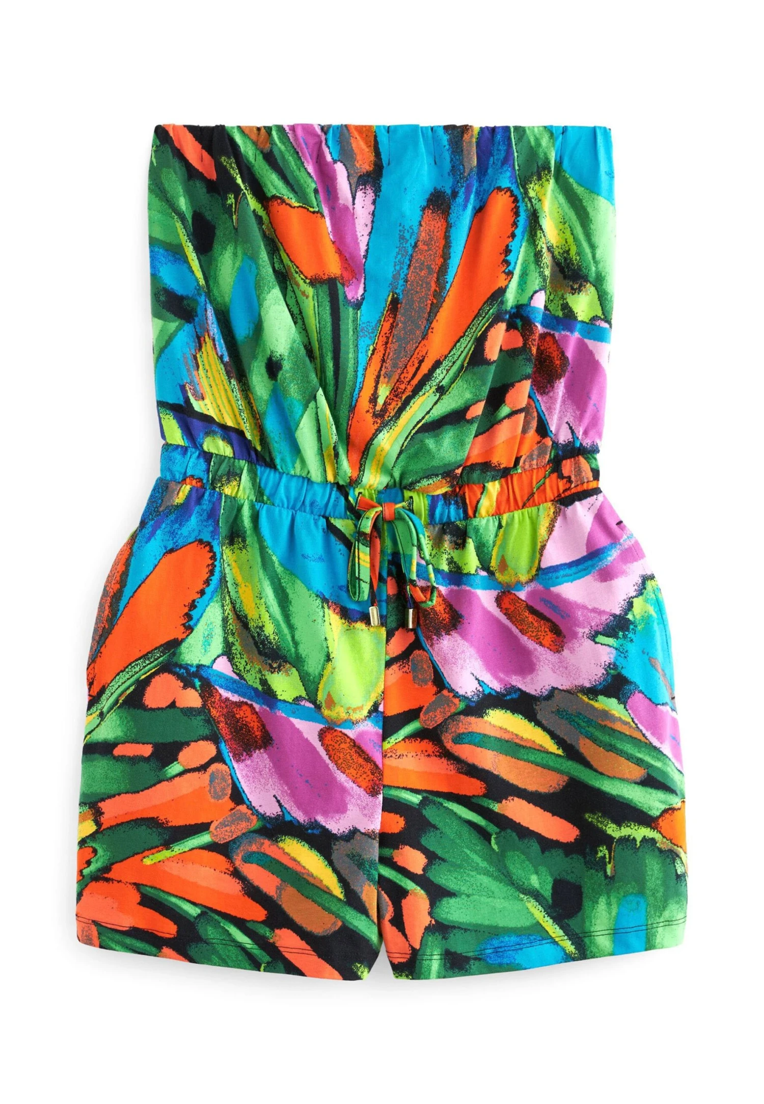 Next Jumpsuit - Green Red 3 Next Jumpsuit - Green Red