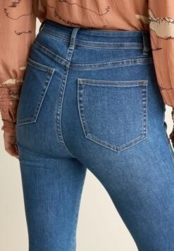 Next High Rise Stretch - Jeans Skinny Fit - Denim Dark Blue -Next 1f01aa40b0ee4c8ba1ac555625c9185f