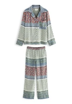 Next Set - Pyjama - Blue Woodblock 9 Next Set - Pyjama - Blue Woodblock -Next 1fddad226f434d0986348744ea396ecd