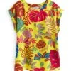 Next Short Sleeve Standard - T-Shirt Print - Yellow Parrot Print -Next 2008d0c38ec6415e916fda87f0a3ec53