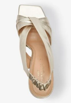 Next Signature- Sandalen Met Hoge Hak - Gold -Next 21f352f1d3b04cf29a7a549edd77021d