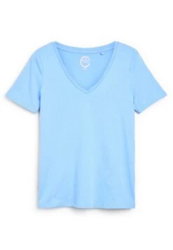 Next Essentials Short Sleeve V-Neck- T-Shirt Basic - Dusky Blue -Next 244e21e91d134d268f0c2a22a8e3e20b