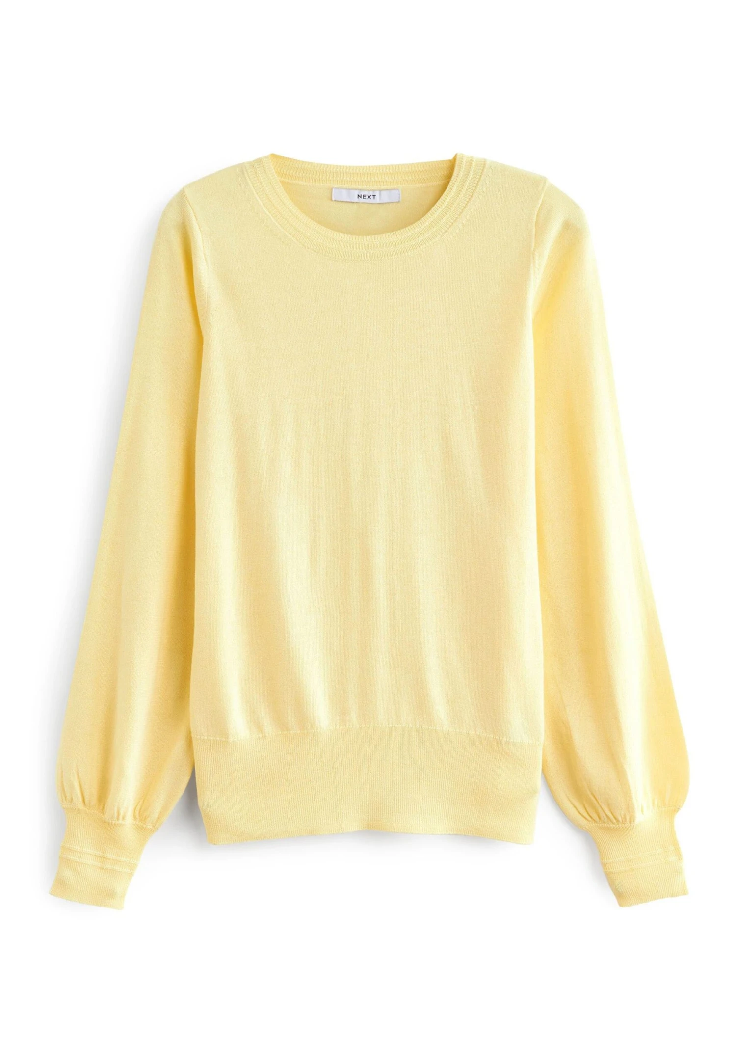 Next Crew Neck Standard - Trui - Yellow 7 Next Crew Neck Standard - Trui - Yellow - Afbeelding 5
