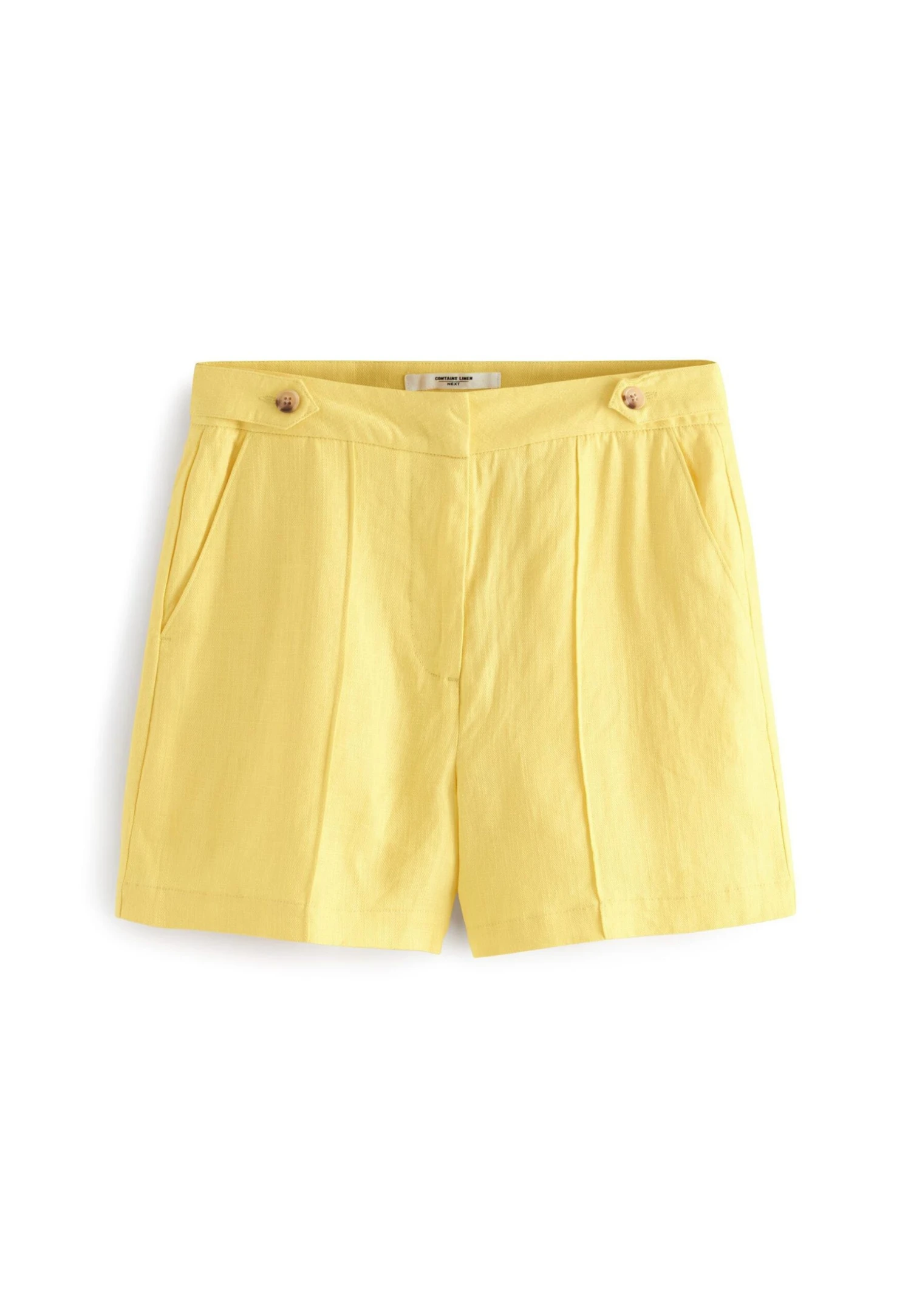 Next Tailored Blend Standard - Shorts - Yellow 7 Next Tailored Blend Standard - Shorts - Yellow - Afbeelding 5