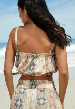 Next Jacquard Strappy Standard - Bikinitop - Ecru Snake -Next 2af109fb59d64d1389b32364b8e9c254