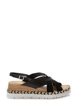 Next Forever Comfort Crossover Sports Standard - Espadrilles - Black -Next 2b244db08ce847919de710ec36c46cd5
