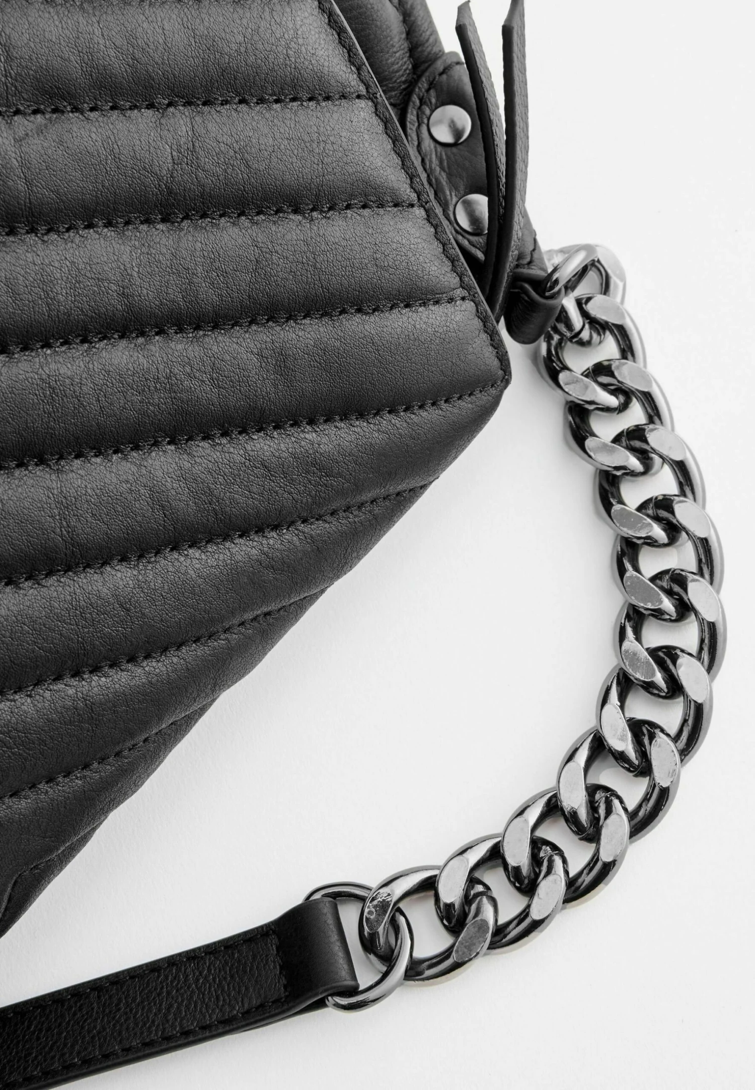 Next Quilted Chain Shoulder Standard - Handtas - Black 10 Next Quilted Chain Shoulder Standard - Handtas - Black - Afbeelding 8