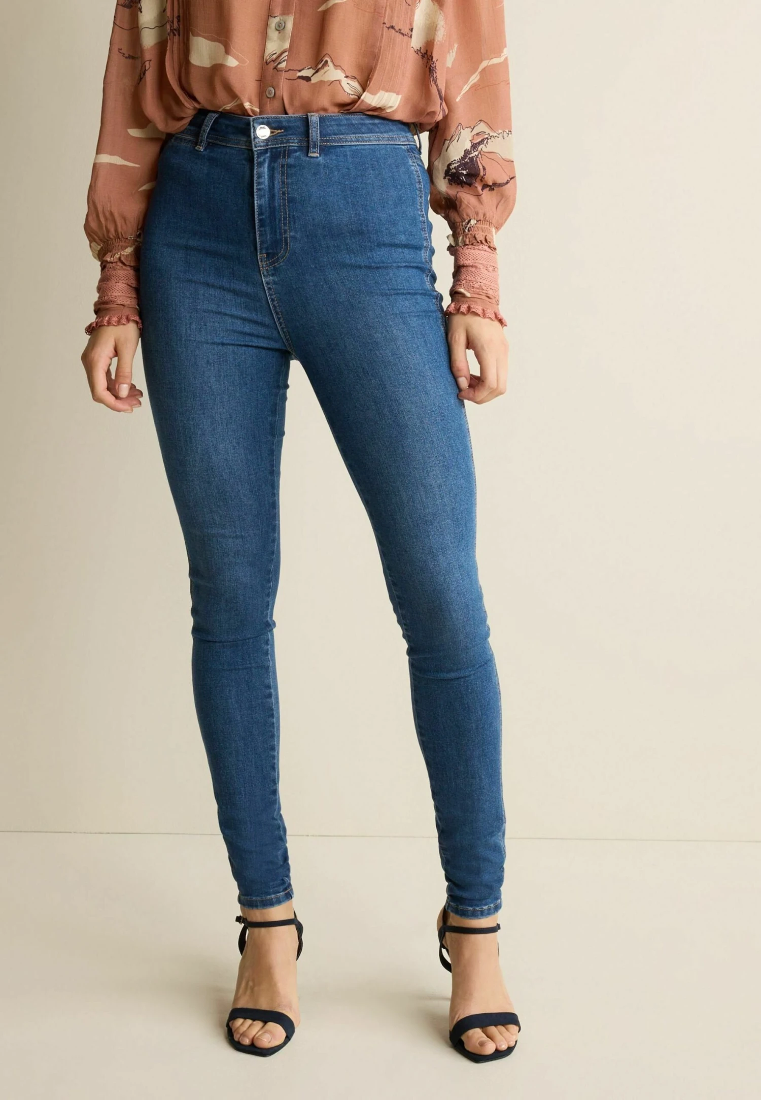 Next High Rise Stretch Standard - Jeans Skinny Fit - Blue 3 Next High Rise Stretch Standard - Jeans Skinny Fit - Blue