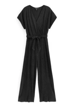 Next Short Sleeve PlisseStandard - Jumpsuit - Black 11 Next Short Sleeve PlisseStandard - Jumpsuit - Black -Next 2f17d35780294367a1015c7296ff7125