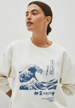 Next Hokusai WaveStandard - Sweater - White -Next 301374e39c7741308770093fa96a46f8