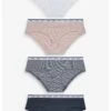 Next Rich Logo 4 Pack - Slip - Pink -Next 30ef949203304101bca306a2cbccdb38