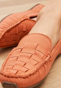 Next Forever Comfort Weave Driver Standard - Mocassins - Coral Pink -Next 3221d19332494ce6bc1fc004931daae5