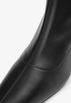 Next Forever Comfort Sock - Wide Fit - Korte Laarzen - Black Pu -Next 323188ec7735434ebeee770bdbd25531