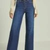 Next Hourglass Wide Leg - Flared Jeans - Dark Blue 1 Next Hourglass Wide Leg - Flared Jeans - Dark Blue -Next 32e96a4975894a939fb9f9f79a0a4f44