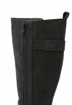 Next Forever Comfort®Stitch Detail Knee High Regular/Wid - Plateaulaarzen - Black -Next 3364b9a34c3f445db8b10e216a9ef438