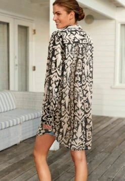 Next Standard - Strandaccessoire - Black And White Printed -Next 36a555ecc01b44bf9eb02b8686fab88b