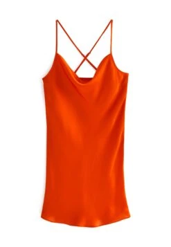 Next Cowl Neck Slip - Nachtjapon - Red -Next 37a9e7d25a2940cd8e33ccabc8cfc397