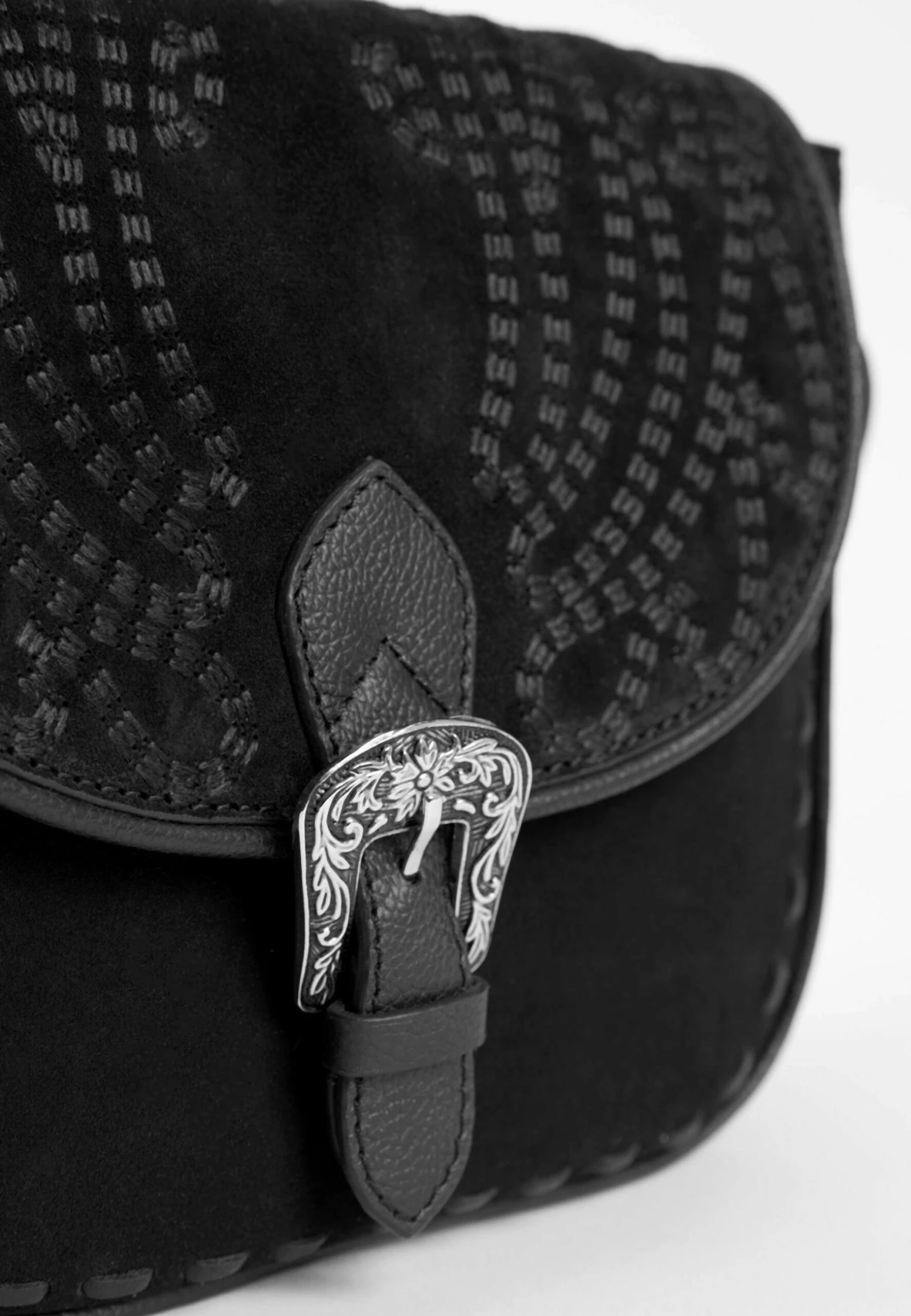 Next Embroidery Saddle Standard - Schoudertas - Black 6 Next Embroidery Saddle Standard - Schoudertas - Black - Afbeelding 4