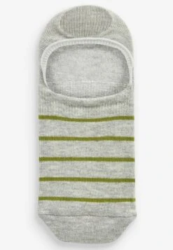 Next Geometric High Cut Invisible 4 Pack - Enkelsokken - White Lime -Next 38c556c849834aba81c224872a7efdfc