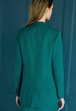 Next Textured Single Breasted Standard - Blazer - Blue -Next 38d2be25acf24360ba5a88f9dd4cce42