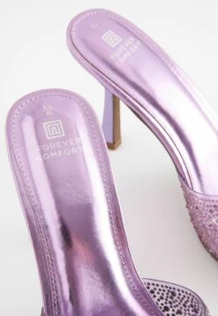 Next Forever Comfort Vinyl Jewel - Muiltjes Met Hak - Lilac Purple 10 Next Forever Comfort Vinyl Jewel - Muiltjes Met Hak - Lilac Purple -Next 392f1d92813942458a8209c1d50fb2d7