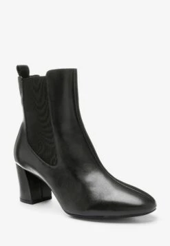 Next Forever Comfort Motion Flex - Enkellaarsjes Met Hoge Hak - Black Leather -Next 39941e4e6da1403d968bc157659d9fe2