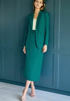 Next Textured Single Breasted Standard - Blazer - Blue