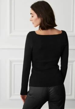 Next Cut Out Square Neck Standard - Trui - Black -Next 3a97407372a6419197b2e49ee84a2e7c