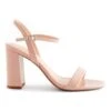 Next Forever Comfort Block Simple- Sandalen Met Hoge Hak - Nude